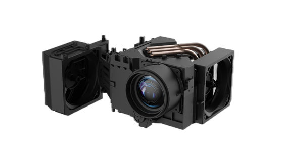 Proyektor 5 inci Mesin optik Mesin proyeksi tertutup LCD 1920*1080 600lm