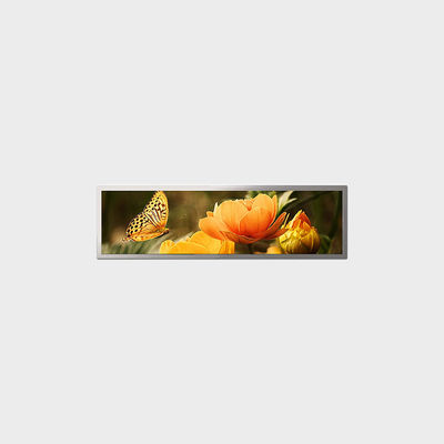 16.8 inci Bar Type LCD Display 1366*384 LVDS 700nits