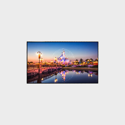 Pencahayaan Tinggi 55 Inch LCD Display 180W LCD Iklan LVDS layar 1500nits