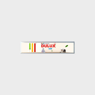 19.2 Inch Bar Type LCD Display 1920*359 LVDS 500nits Untuk Kartu Nama