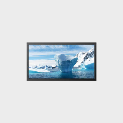 Anti Vibration 17 Inch LCD Display Bar Tipe 1280*658 LVDS 700 Nits Display Untuk Taksi
