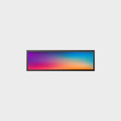 Layar LCD Reklame Kontras Tinggi 36.2 Inch 1920*540 1500nit