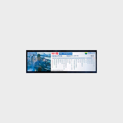 38 inci Bar Tipe TFT LCD Iklan Dalam ruangan & Outdoor Bus Transportasi Aplikasi