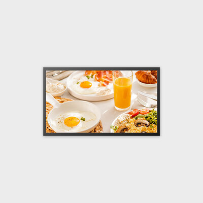 27 inci TFT LCD Mesin Iklan Dengan Android11.0 Sistem Solusi