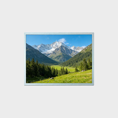 Layar LCD TFT 15 Inci Dengan Resolusi 1024*768 Mendukung Solusi -30~80°C