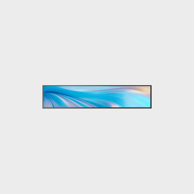 43 Inch Bar Type LCD Display 1920*360 LVDS 2000 Nits Display Untuk Taksi