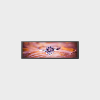 19.5 Inch Bar LCD Display 1920*536 700nits LVDS LCD Screen Anti Getaran Tinggi