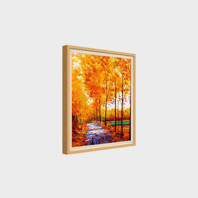 Dekorasi Rumah Layar LCD Kontras Tinggi 35.6 Inci 1900*2160 Untuk Mengirim Pesan