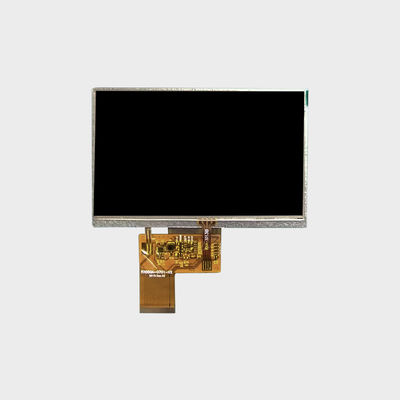 Medium And Small RGB LCD Display 5.0 Inch 800×480 600Nits Untuk Perangkat genggam