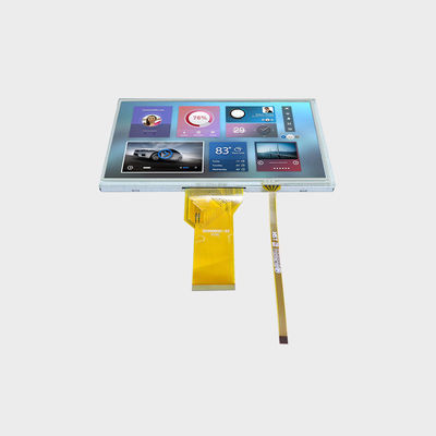 7.0 Inci Medium Dan Kecil LCD Display 800×480 RGB 250 Nits Layar