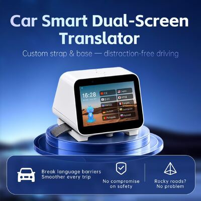 Mesin terjemahan layar ganda 4G global 5" yang baru diluncurkan.