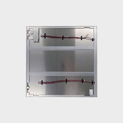 Panel Layar LCD Tipe Persegi 59,3 Inci Mesin Periklanan Dalam Ruangan Resolusi 2160*2160