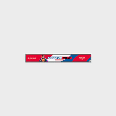 65.3 inci Bar Type LCD Display 3840*412 V-by-One 1000nits