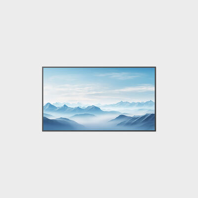 Monitor Etalase Toko Luar Ruangan Layar TFT Kecerahan Tinggi 65 Inci