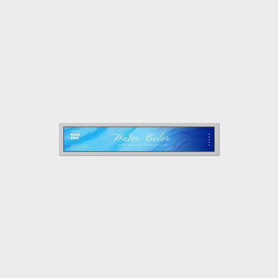 Layar LCD Tipe Batang 14,9 inci Resolusi 1280*204 Mendukung Kecerahan 700nits