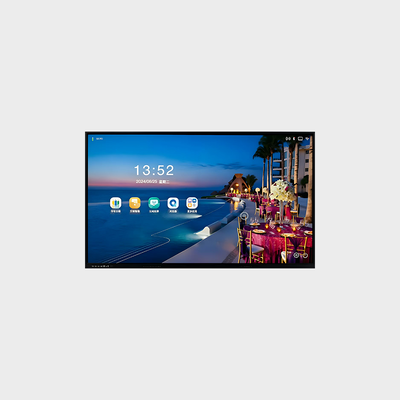 Resolusi 55 inci 3840*2160 mendukung sistem Android mesin konferensi All-in-one