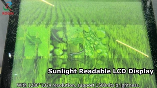 Layar LCD 19 Inci yang Dapat Dibaca di Bawah Sinar Matahari 800 Nits