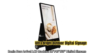 Mesin LCD Digital Signage Untuk Signage Restoran Outdoor & Indoor